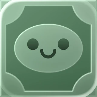 Dine’s green app icon, a smiling banknote