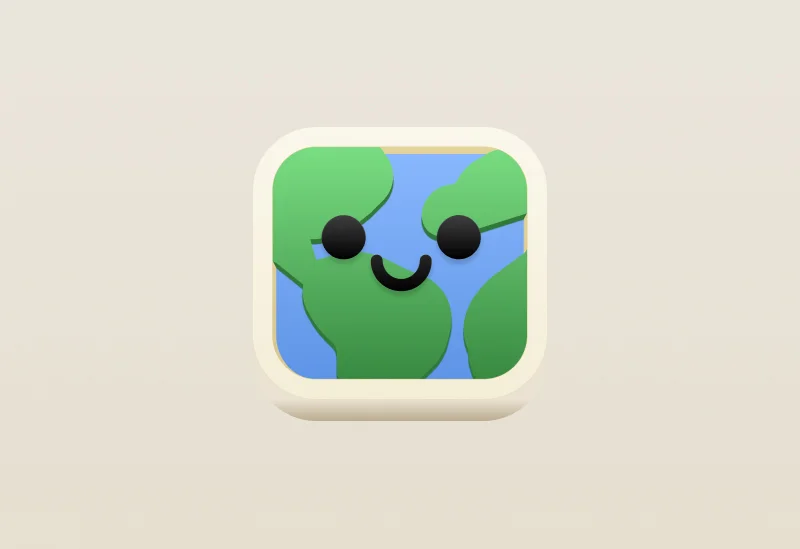 Happy Places, an independent iOS app